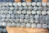 CAQ916 15.5 inches 8*10mm tube aquamarine gemstone beads