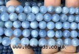 CAQ978 15 inches 8mm round aquamarine gemstone beads