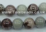 CAR05 15.5 inches 12mm round artistic jasper beads wholesale