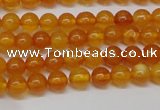 CAR102 15.5 inches 5mm round natural amber beads