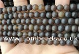 CAR217 15.5 inches 7mm round natural amber beads wholesale