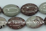 CAR42 15.5 inches 15*20mm oval artistic jasper beads wholesale