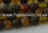 CAR501 15.5 inches 6mm - 7mm round natural amber beads wholesale