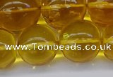 CAR567 15.5 inches 15mm - 16mm round natural amber beads wholesale