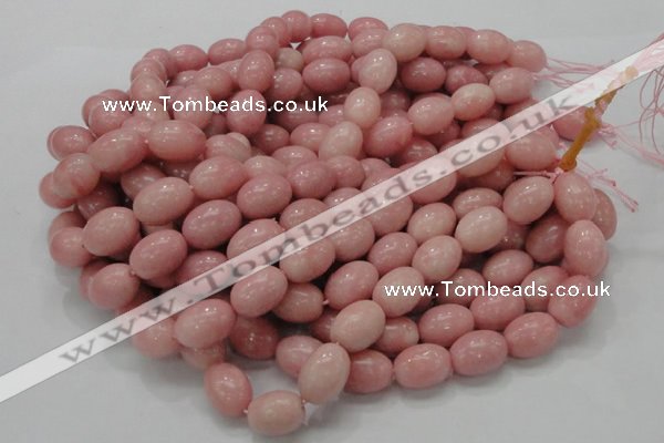 CAS11 15.5 inches 13*18mm rice pink angel skin gemstone beads