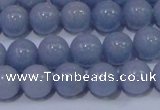 CAS202 15.5 inches 8mm round blue angel skin gemstone beads