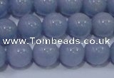 CAS203 15.5 inches 10mm round blue angel skin gemstone beads