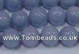 CAS204 15.5 inches 12mm round blue angel skin gemstone beads