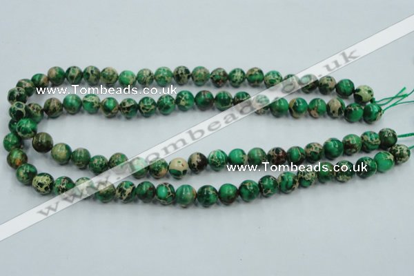 CAT220 15.5 inches 8mm round dyed natural aqua terra jasper beads