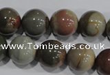 CAT5206 15.5 inches 16mm round aqua terra jasper beads wholesale