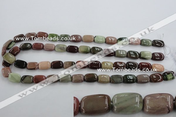 CAT5311 15.5 inches 8*14mm rectangle aqua terra jasper beads wholesale