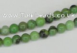 CAU01 6mm round australia chrysoprase gemstone beads Wholesale