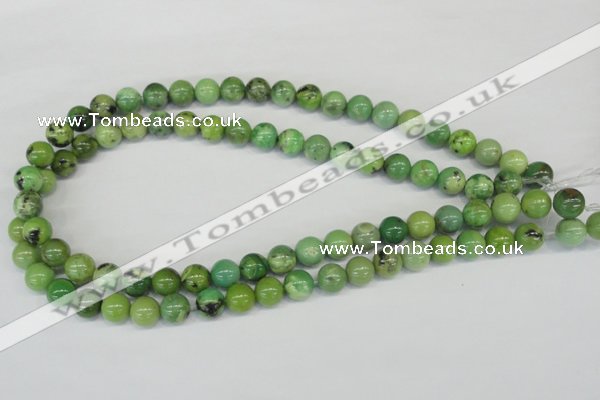 CAU03 10mm australia chrysoprase round gemstone beads Wholesale