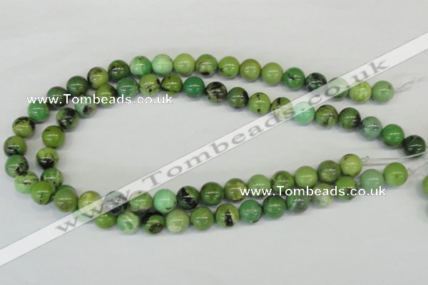 CAU04 round australia chrysoprase 12mm gemstone beads Wholesale