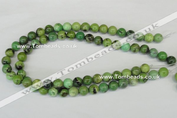 CAU05 15.5 inch australia chrysoprase 14mm round beads wholesale