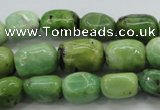 CAU207 15.5 inches 10*14mm nuggets Australia chrysoprase beads