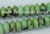 CAU220 15.5 inches 6*12mm rondelle Australia chrysoprase beads