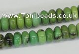 CAU27 15.5 inches 5*10mm rondelle australia chrysoprase beads wholesale