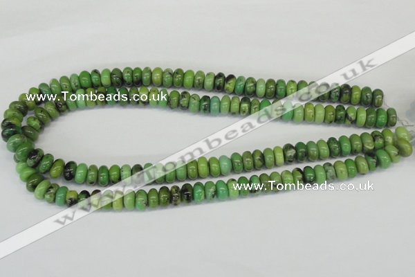 CAU27 15.5 inches 5*10mm rondelle australia chrysoprase beads wholesale