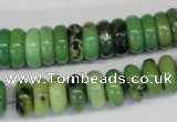 CAU28 15.5 inches 5*12mm rondelle australia chrysoprase beads wholesale