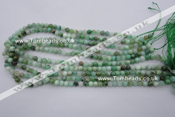 CAU302 15.5 inches 6mm round Australia chrysoprase beads wholesale