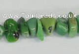 CAU33 15.5 inches australia chrysoprase chips beads wholesale