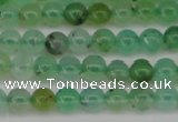 CAU350 15.5 inches 4mm round Australia chrysoprase beads