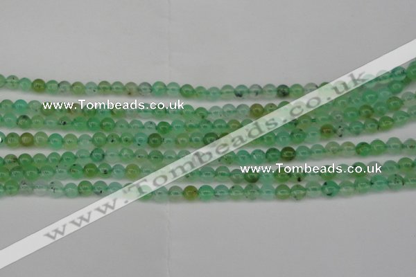 CAU350 15.5 inches 4mm round Australia chrysoprase beads