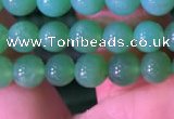 CAU370 15.5 inches 4mm round Australia chrysoprase beads