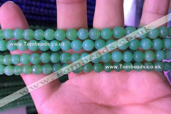 CAU372 15.5 inches 6mm round Australia chrysoprase beads