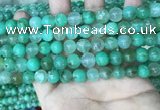 CAU442 15.5 inches 8.5mm - 9mm round Australia chrysoprase beads