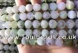 CAU463 15.5 inches 11mm - 12mm round Australia chrysoprase beads