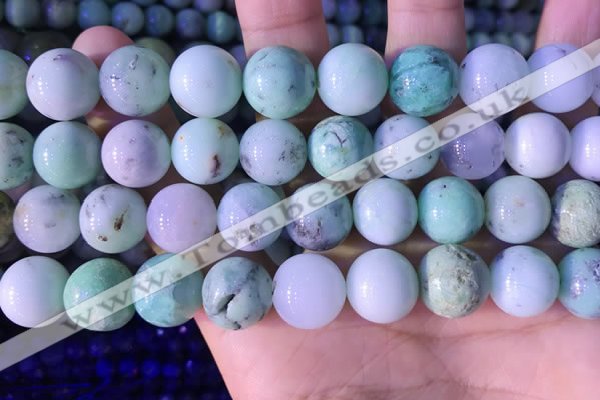 CAU470 15.5 inches 14mm round Australia chrysoprase beads