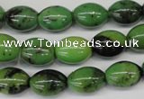 CAU48 15.5 inches 10*14mm rice Australia chrysoprase beads wholesale