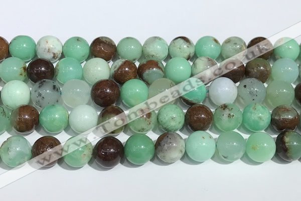 CAU485 15.5 inches 10mm round Australia chrysoprase beads