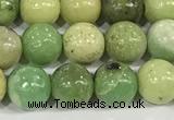 CAU536 15.5 inches 8mm round Australia chrysoprase gemstone beads