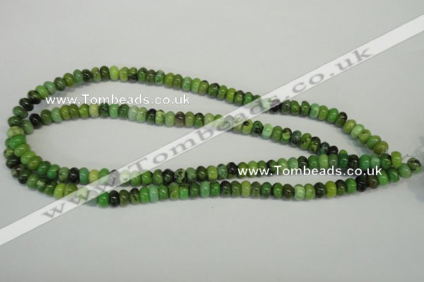 CAU55 15.5 inches 5*8mm rondelle Australia chrysoprase beads