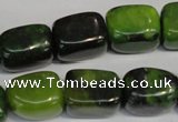 CAU60 15.5 inches 12*16mm nuggets Australia chrysoprase beads