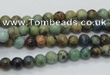 CAZ07 15.5 inches 6mm round natural azurite gemstone beads