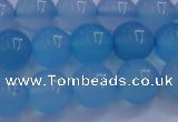 CBC263 15.5 inches 10mm AA grade round ocean blue chalcedony beads