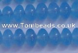 CBC271 15.5 inches 5*8mm A grade rondelle ocean blue chalcedony beads