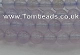 CBC430 15.5 inches 6mm round purple chalcedony beads wholesale