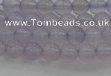 CBC430 15.5 inches 6mm round purple chalcedony beads wholesale