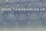 CBC453 15.5 inches 10mm round blue chalcedony beads wholesale