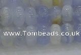 CBC471 15.5 inches 5*8mm rondelle blue chalcedony beads