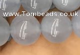 CBC734 15.5 inches 12mm round blue chalcedony beads wholesale