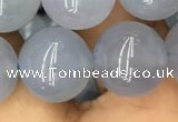 CBC735 15.5 inches 14mm round blue chalcedony beads wholesale