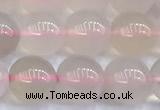 CBC836 15 inches 8mm round pink chalcedony beads