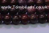 CBD302 15.5 inches 8mm round brecciated jasper beads wholesale