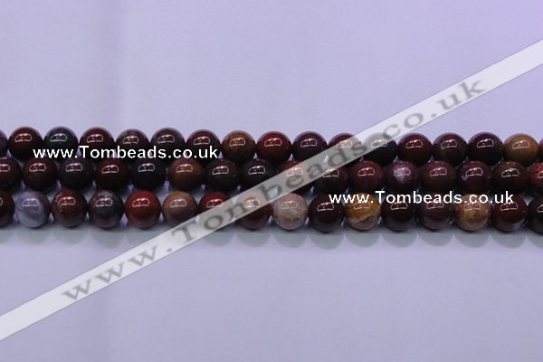 CBD305 15.5 inches 14mm round brecciated jasper beads wholesale